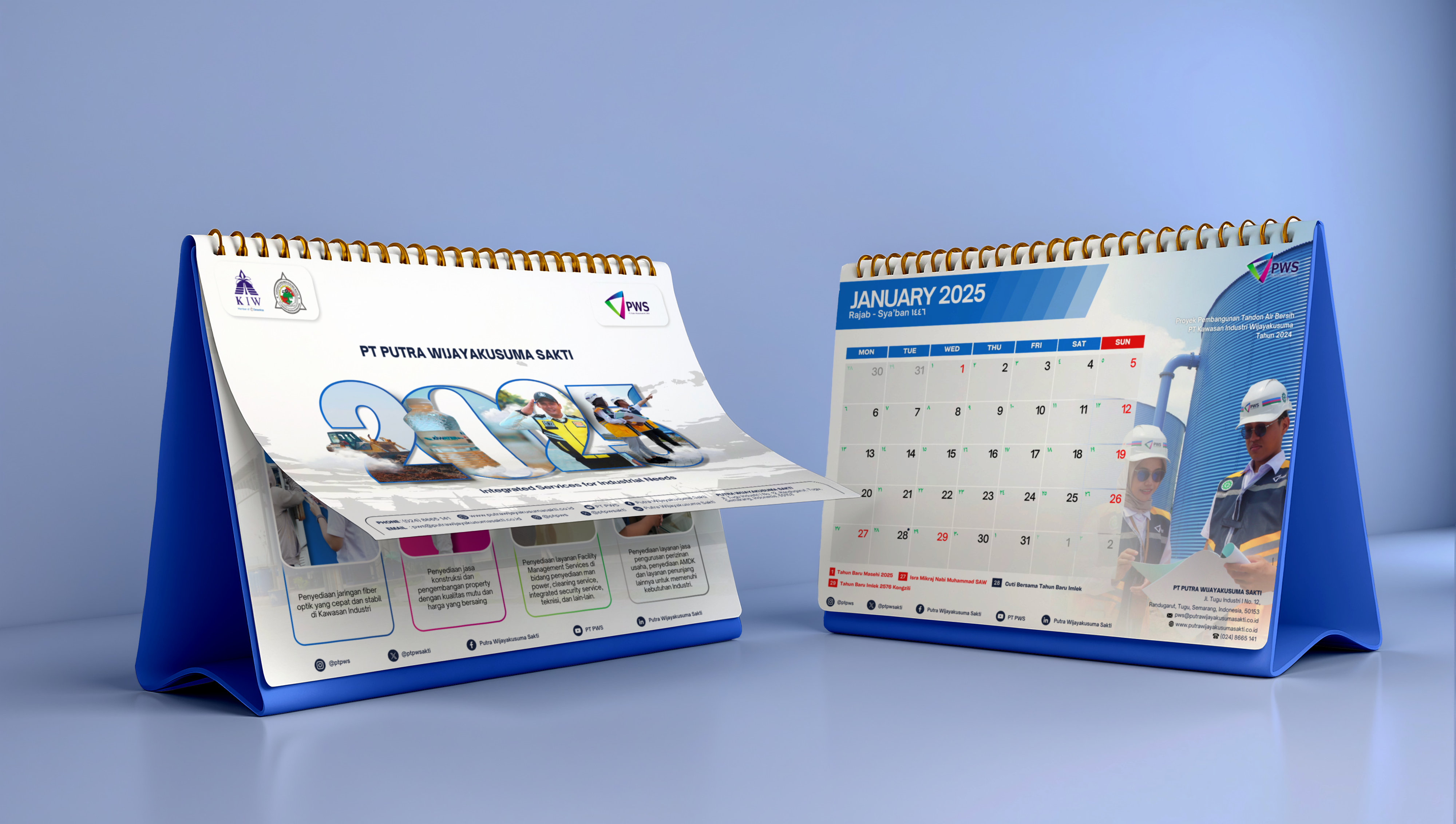 PWS Calendar 2025 Design
